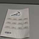 DiverseBee Gold Foil Planner Monthly Tabs, 24 Peel and Stick Laminated Tabs for Notebooks (12 Month and 4 Blank), Calendar Stickers for Planners, Dividers (Jade)