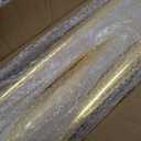 Osring 22 Inch Furniture Legs Gold Round Tapered Metal Table Leg, Slant Cabinet Furniture Feet Hardware for Coffee Table, 4 Pack