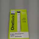 Philips Norelco OneBlade Intimate, Designed for Pubic Grooming, Trim & Shave with Extra Skin Protection, Waterproof, Model QP1924/70 (Single Pack, White)