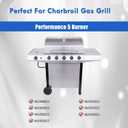 463448021 G426-0004-W1 Grill Grates Replacement Parts for Charbroil Performance 5 Burner Cast Iron Cooking Grates G426-0005-W1 463455021 463449021 463451022 463458021 Char Broil Gas Grill Grates Grids