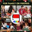 1080 Pocket Trading Card Binder Card Binder 9 Pocket with 60 Removable Sleeves Toploader Binder 3-Ring Zip Card Collection Binder Album for Sports Baseball Card and TCG MTG Cards of Gifts (Colorful)