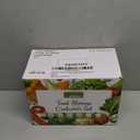 48 PCS Food Storage Containers with Lids Airtight (24 Containers & 24 Lids), Leak proof Meal Prep Container Set for Kitchen Storage, BPA-free, PVC-free Plastic, Microwave/Dishwasher Safe, Labels & Pen