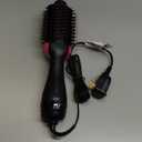 REVLON One-Step Volumizer Hair Dryer and Styler  Easy Salon-Style Blowouts  Less Frizz, More Shine, and Reduced Heat Damage, for All Hair Types and Lengths (Black) (1.0 VOLUMIZER)