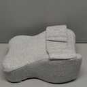 Knee Pillow for Side Sleepers with Adjustable Strap  Memory Foam Leg Cushion, Comfortable Sleeping Support for Sciatica Relief, Back, Hip, Knee & Joint Pain, Spine Alignment (Gray)