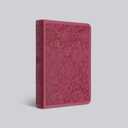 ESV Large Print Compact Bible (TruTone, Berry, Floral Design)