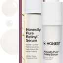 Honest Beauty Honestly Pure Nightly Retinyl Serum | Moisturizes, Exfoliates, + Reduces Fine Lines | Gentle for Sensitive Skin, Fragrance Free, Vegan | 1 fl oz