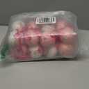 Nutcracker Christmas Decor - Nutcracker Ornaments Hanging Balls Pink and White Christmas Tree Decorations, Cute Decorations Ball 2.36 Inch for Xmas Tree Party Home HolidayXmas Gifts Set of 16Pcs