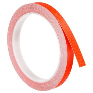 PATIKIL Reflective Tape, 1 Roll 26 Ft x 0.4-inch Waterproof Adhesive High Visibility Caution Warning Safety Tape Reflector for Trucks Trailers Cars, Orange