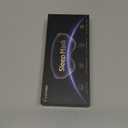 3D Eye Mask Sleep Mask for Men & Women, 100% Pressure-Free & Light Block-Out Eye Mask for Sleep with Easy Adjustable Strap, Night Eye Cover for Travel, Black