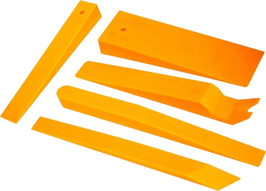Lisle 69620 Wedge Assortment Set, 5 Piece,Orange