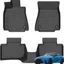 Priprilod Floor Mats Fit for Lexus IS200t/IS250/IS300/IS350 2015-2024 2025 2026 All Weather Protector TPE Floor Liners Custom Fit Car Mats Non-SlipRear-Wheel Drive onlyRWD2WD