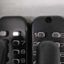 Upgrade Double Sided Keypad Door Lock with Adjustable Deadlatch 2-3/8'' and 2-3/4'', Double Sided Keyless Door Lock with Handle, Double Sided Gate Lock for Outdoor (Black)