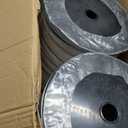2 Inch x 1500ft/ 457m Electric Fence Tapes with High Visibility 3 Rolls Each 500ft Electric Horse Fence Kit for Horse Livestock