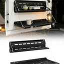 Double Layer Tailgate Table, Compatible with Ford Bronco 2/4 Door 2021-2025 | Bronco Accessories, Rear Door Foldable Double-layer Cargo Shelf Camping Storage Shelf Molle Panel