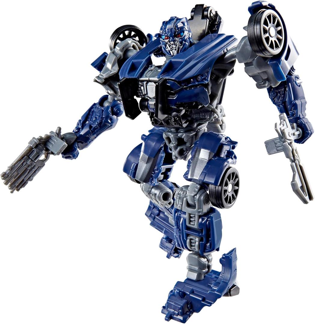 Transformers Studio Series The Last Knight Barricade Deluxe Class 4.5-Inch Converting Action Figure, Robot Toys for Ages 8+