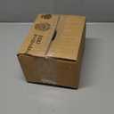 STORi Clear Plastic Vanity Makeup Organizer | 6-Compartment Holder for Brushes, Eyeshadow Palettes, & Beauty Supplies | Curved Front Design | Made in USA