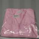 Newrara Adult Shiny Graduation Cap and Gown Tassel Set for High School & Bachelor (Pink)