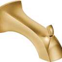 Moen Voss Brushed Gold Diverter Tub Spout, Bathtub Faucet with 1/2-Inch Slip Fit Connection, 161955BG