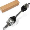 cciyu CV Axle Shaft Assembly Fit for Hyundai Santa Fe 2007-2009 V6 2.7l Auto Trans Front Left Drive Side FWD 66-3538