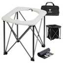 Treklean Portable Toilet for Camping Toulet Foldable Porta Potty for Adults Toilet Seat for Outdoor Travel