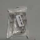 2 Pack 1/2'' Overlay Face Frame Soft Close Hidden Cabinet Hinges, 105 Degree 3D Adjustable Clip On Plate Concealed Kitchen Cupboard Door Hinges with Screws