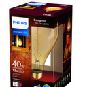 Philips Dimmable LED Amber light 40W 7.5w LED Vintage