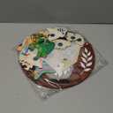 Qunclay Interchangeable Wooden Gnome Decor Holiday Seasonal Gnome Decorations with Magnet Pieces and Detachable Hats Changeable Welcome Sign for Home (Elegant Style)