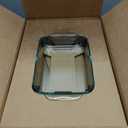 Pyrex Basics 3-Pack Glass Baking Dish Set (2QT, 3QT, 4.8QT) With BPA-Free Lids, Rectangular Glass Bakeware, Dishwasher, Microwave, Freezer & Pre-Heated Oven Safe