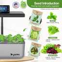 Hydroponics Growing System with Seeds, 12-Pod Indoor Herb Garden