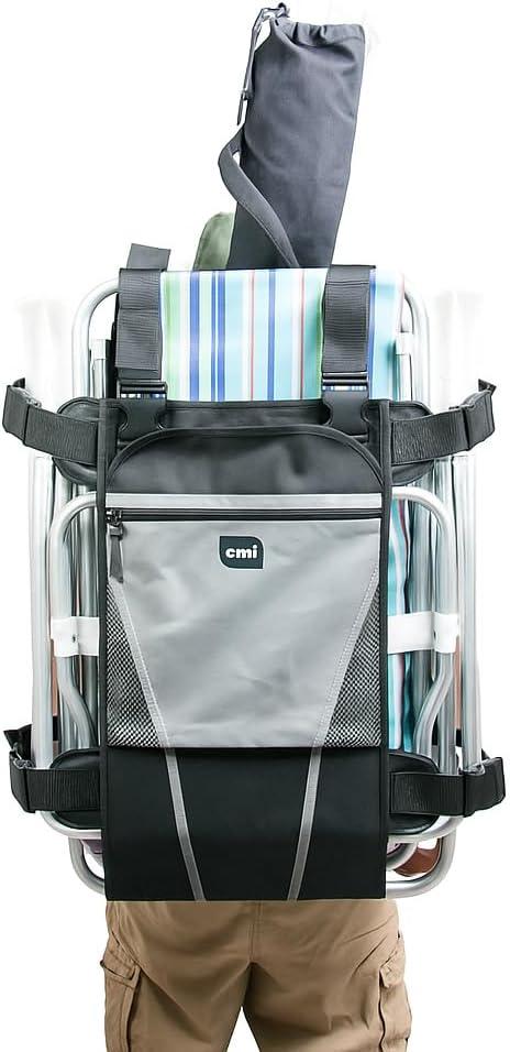 Folding Chair Carrying Bag - Large Beach Chair Backpack -Beach Accessories Must Haves - Beach Chair Carrying Bag - 2025 Version Reinforced and Stronger Zippers
