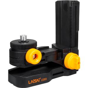Magnetic Bracket for 3D Laser Level, 360 Rotating Wall Mount | 360 rotating magnetic bracket with adjustable height, wall & pipe adsorption, compatible with 3D line laser levels