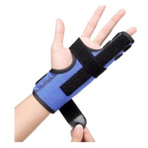 Boxer Fracture Splint, Pinky Finger Splint, Adjustable Two Finger Brace for 4th or 5th Finger, Metacarpal Splint Hand Brace for Arthritis Fracture Broken Mallet Dislocated Trigger Finger(L/XL)