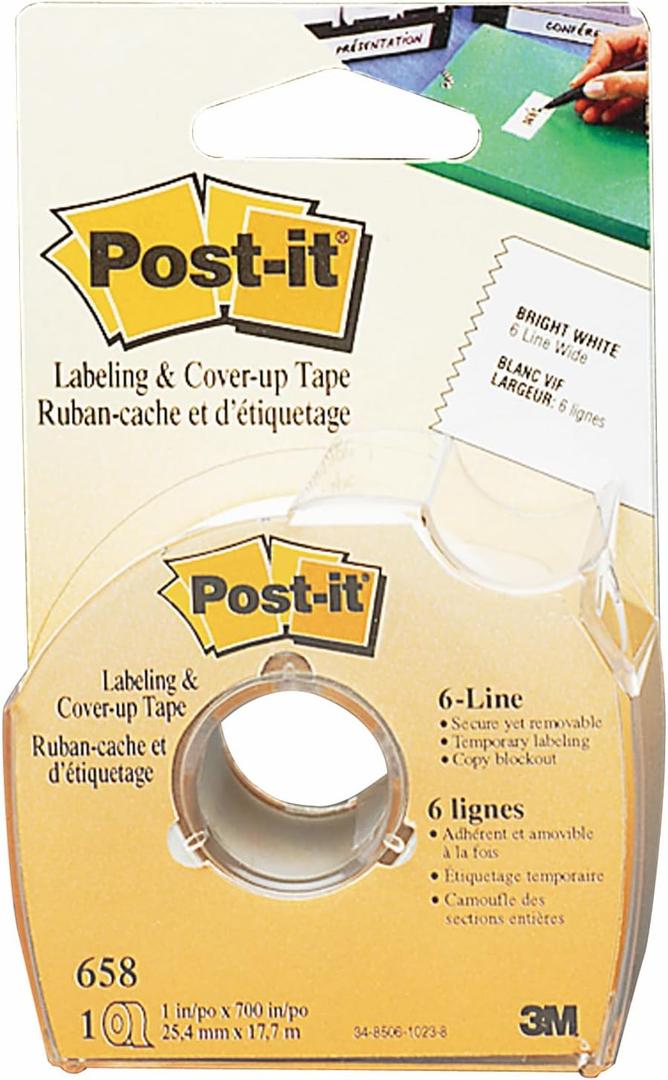 Post-it 658 You are purchasing the Min order quantity which is 24 ROLLS Post-it 658 You are purchasing the Min order quantity which is 24 ROLLS