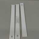 Under Cabinet Lighting Wireless, 54 LED Motion Sensor Light Indoor, 3 Color Dimmable Closet Lights Battery Operated, Rechargeable Magnetic Light, Under Counter Lights for Kitchen, Stairs, Home (3Pack)