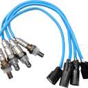 4PCS 234-5038 234-4490 Upstream & Downstream O2 Oxygen Sensor for Ford Escape 3.0L V6 2011-2012, Fusion 3.0L V6 2011-2012, F-150 3.7L V6 2011-2014 / Lincoln MKS MKT MKZ