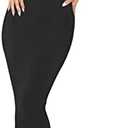 REORIA Women's Basic Summer Sexy Lounge Tank Long Dress Elegant Sleeveless Halter Neck Bodycon Maxi Dresses, Large