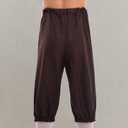 BLESSUME Retro Colonial Pants Renaissance Mens Knicker Pants Breeches (Brown, M)