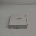 Fanquare 8" Modern Blue Stripe Dessert Plates Set of 4, Porcelain Dinner Plates for Pasta, Appetizer