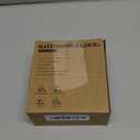 Waterproof Shower Clock with Timer, Bathroom Wall Clock Displaying Temperature, Date & Day, Battery Operated LCD Digital Clock for Bath, Kitchen (White)