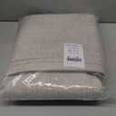 NICETOWN 100% Blackout Linen Curtains 90" Long for Bedroom, Thermal Insulated Living Room Curtains with Liner, Farmhouse Style Linen Blend Window Draperies for Dining Room (2 Panels, 52" W, Natural)