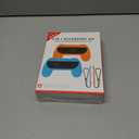 Grips & Wrist Strap Set Switch 2 Joy-Con  Ergonomic Controller Holder, Secure Gaming Accessories for Nintendo Switch 2 & OLED  Comfortable & Anti-Slip Design 2pcs