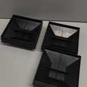 Goovilla 6x6 Post Caps Black(Actual 5.5" x 5.5"), 8 Pack Fence Post Caps with 16 Screws and Easy Installation, Sturdy Waterproof Plastic Deck Post Caps with Frosted Finishing Touch, Protect Wood Post