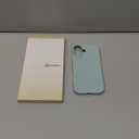 GONEZ for iPhone 14 Pro Case, Compatible with Magsafe, with Screen Protector + Camera Lens Protector, Soft Anti-Scratch Microfiber Lining, Shockproof Liquid Silicone Phone Cover, Mint Green