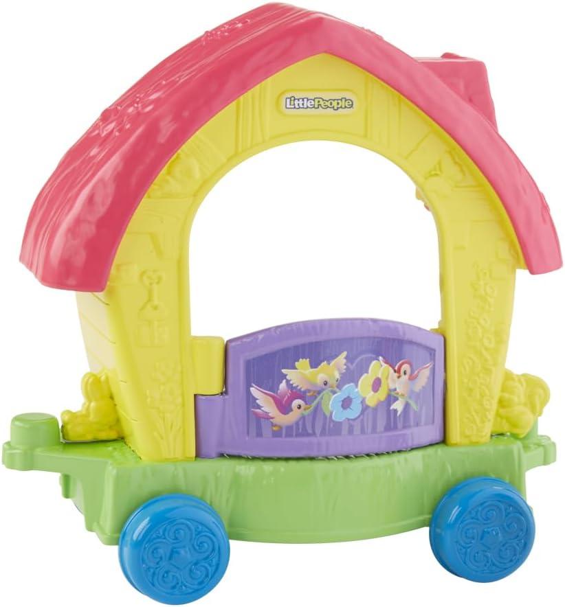 Little People Replacement Part for Fisher-Price Princess Castle Train Parade Playset GKR19 - Replacement Snow White Train Float Carriage