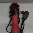 Gifts for Womans-Dual Voltage Hair Dryer Brush,Travel Hair Dryer,Dual Voltage Blow Hair Dryer Brush,European Blow Hair Dryer,110~240V Mini Portable Size for International Travel (Raspberry & Ros Gold)