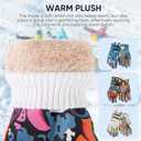 Kids Ski Snow Gloves Waterproof Winter Cold Weather Windproof Warm Snowboard Sport Mittens for Boys Girls (L(9-11T), Little monster)