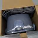 Vingud Electric Lunch Box for Adults, Heated Lunch Box Food Warmer, 80W 1.5L Portable Heating Lunchbox for Men/Work/Car/Truck, 12V 24V 110V Lunch Box Electric Portable Christmas White Elephant Gifts (Gray)