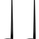 Wall Sconce Candle Holder Metal Hanging Wall Decorations for Home,Living Room, Bathroom, Dining Room, Set of 2Black