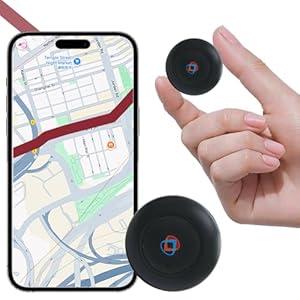 GPS Tracker for Vehicles, Cars, Kids, Pets, and Motorcycles | Real-Time Location Tracking | No Monthly Fee No Subscription | Mini Hidden GPS Tracker Device for Car, Dog, Elderly, and Personal Use