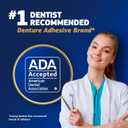 Fixodent Pure Strength Secure Denture Adhesive 2.4oz (Pack of 4)